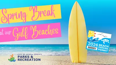Spring Break at Our Gulf Beaches; 2026 Beach Parking Permit; Parks and Recreation