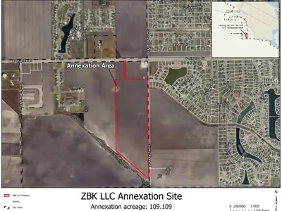 ZBK Annexation Exhibit Map