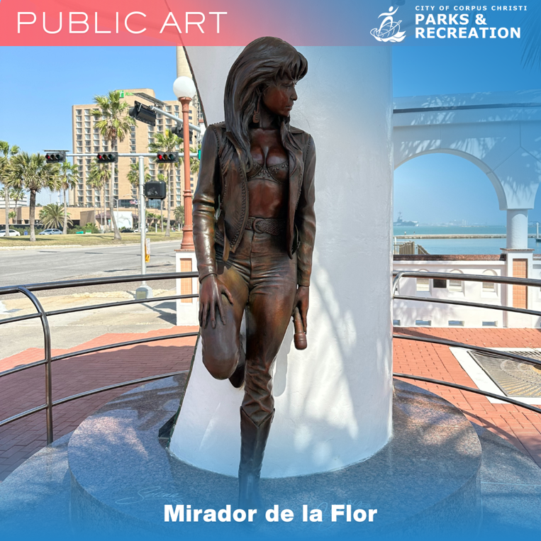 Corpus Christi Public Art – “Mirador de la Flor” sculpture image
