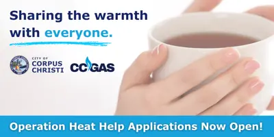 Gas Department. Operation Heat Help. Sharing the warmth with everyone.