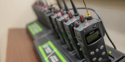walkie talkies