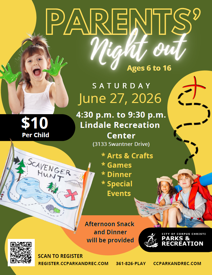 Parents' Night Out on June 27 Flyer Thumbnail