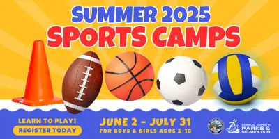 Summer 2025 Sports Camp: June 2 - July 31. Learn to play! Register Today!