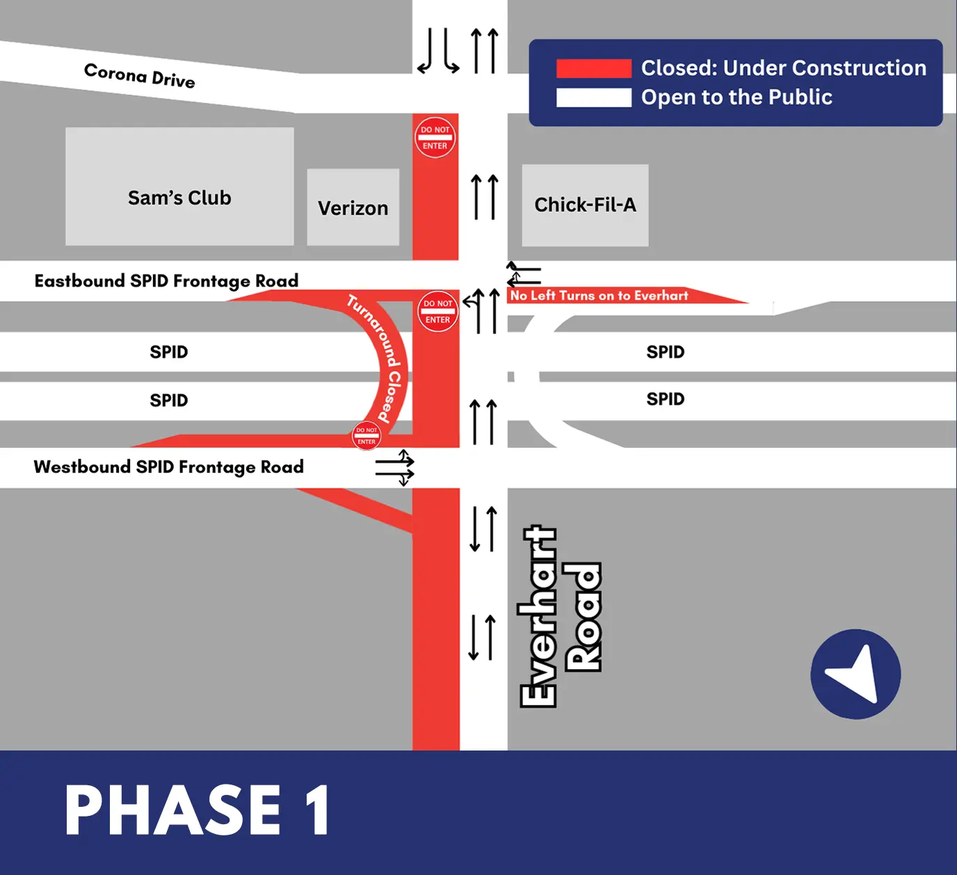 Everhart at SPID Water Line Improvement Project | City of Corpus Christi