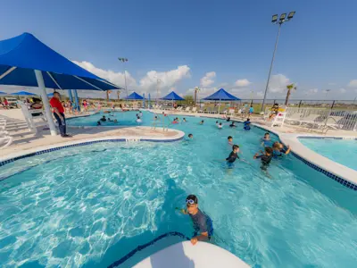 Kids in the pool