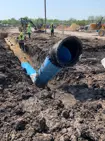 closeup of pipeline