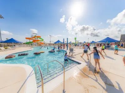 Wide Angle of Pool