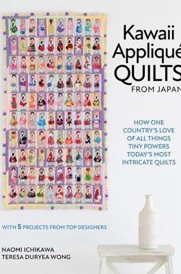 Kawaii appliqué quilts from Japan
