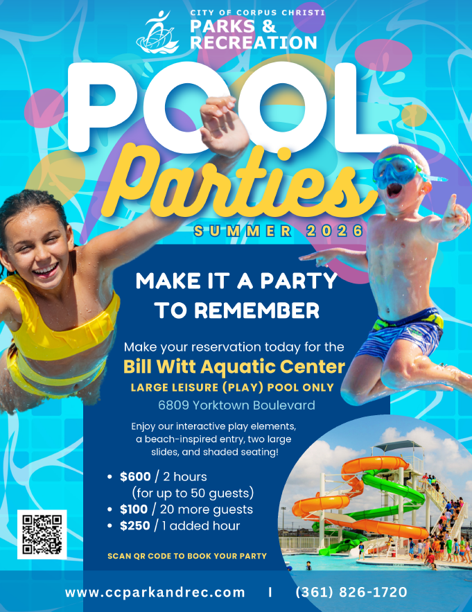 Pool Parties at Bill Witt Aquatics Center flyer thumbnail
